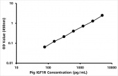 Pig Insulin-like growth factor 1 receptor (IGF1R) ELISA Kit (RK07838)