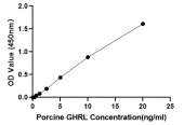 Porcine Ghrelin ELISA Kit (GHRL) (RK03327)