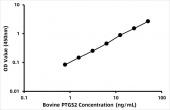 Bovine Prostaglandin G/H synthase 2 (PTGS2/COX2) ELISA Kit (RK07185)