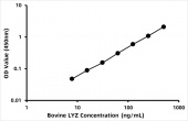 Bovine Lysozyme C (Lysozyme/LYZ)  ELISA Kit (RK07822)