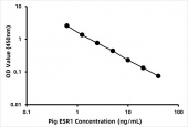 Pig Estrogen receptor (ESR1) ELISA Kit (RK07560)